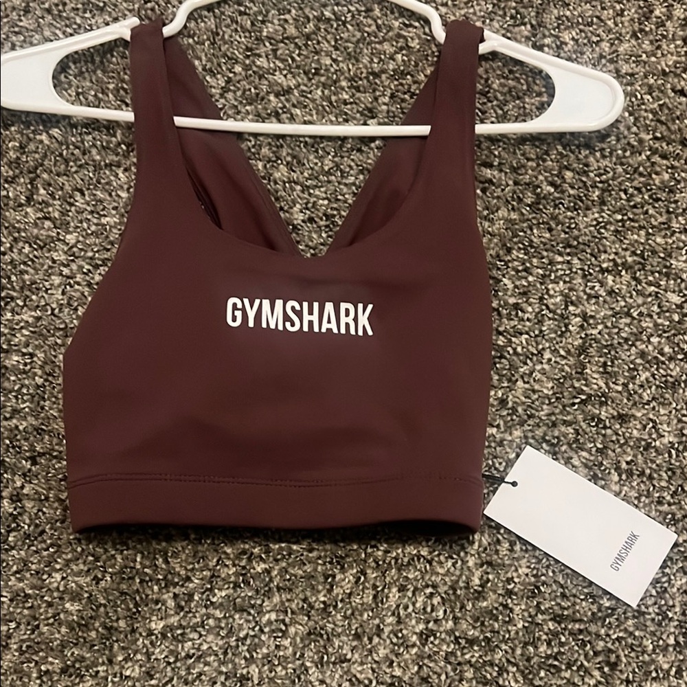Gymshark Brownish purple Sports Bra. nwt